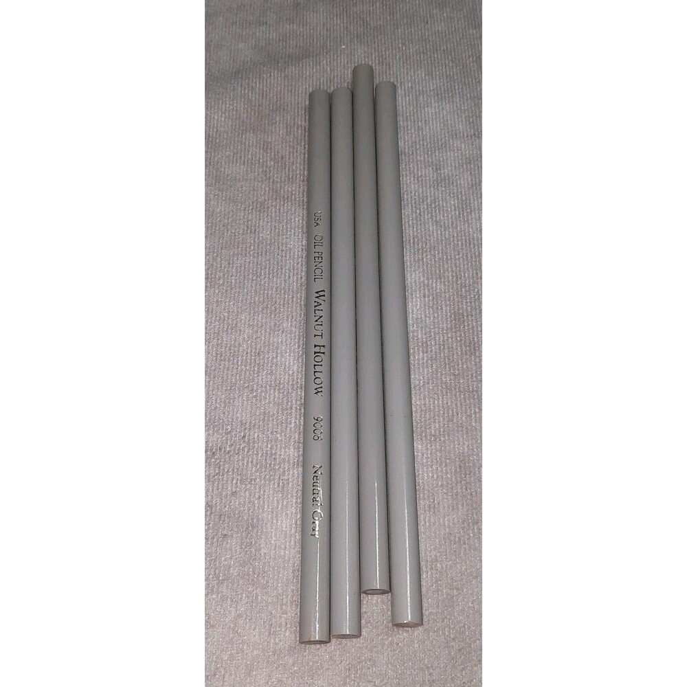 4 Walnut Hollow 9008 Neutral Gray Oil Pencils